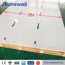 Alunewall 2 width Exterior Prefabricated Aluminium Composite Panel for Curtain Wall
